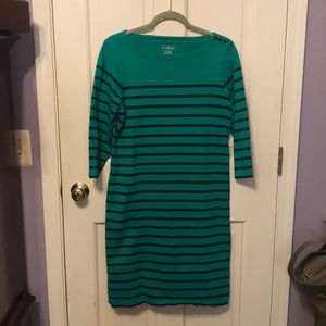 L.L. Bean Knit Striped Dress